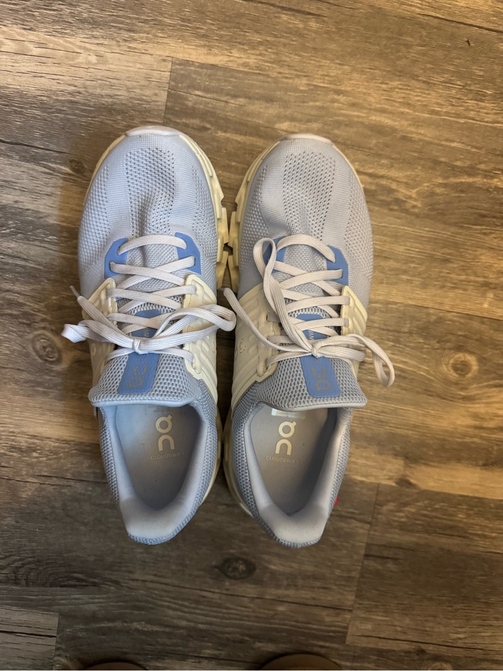 On Running Cloudswift Women's Running Shoes in Light Blue